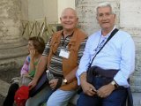 3° raduno a Roma - 23-25 settembre 2013 - 2° giorno - foto___078 - Una pausa dopo i Giardini Vaticani.JPG